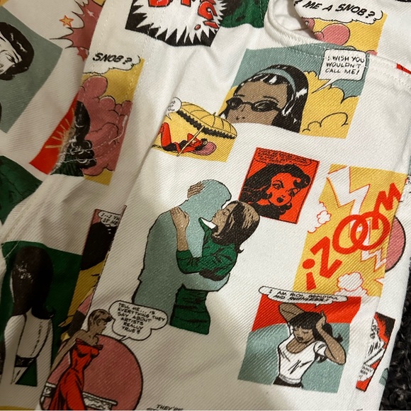 Super Rare REFORMATION Brand New Comic linen Pants - Picture 5 of 7